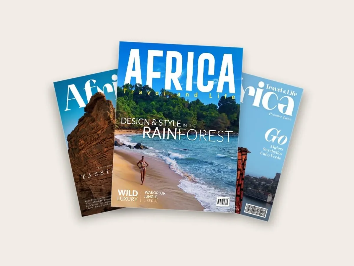 Three collector editions of Africa Travel and Life