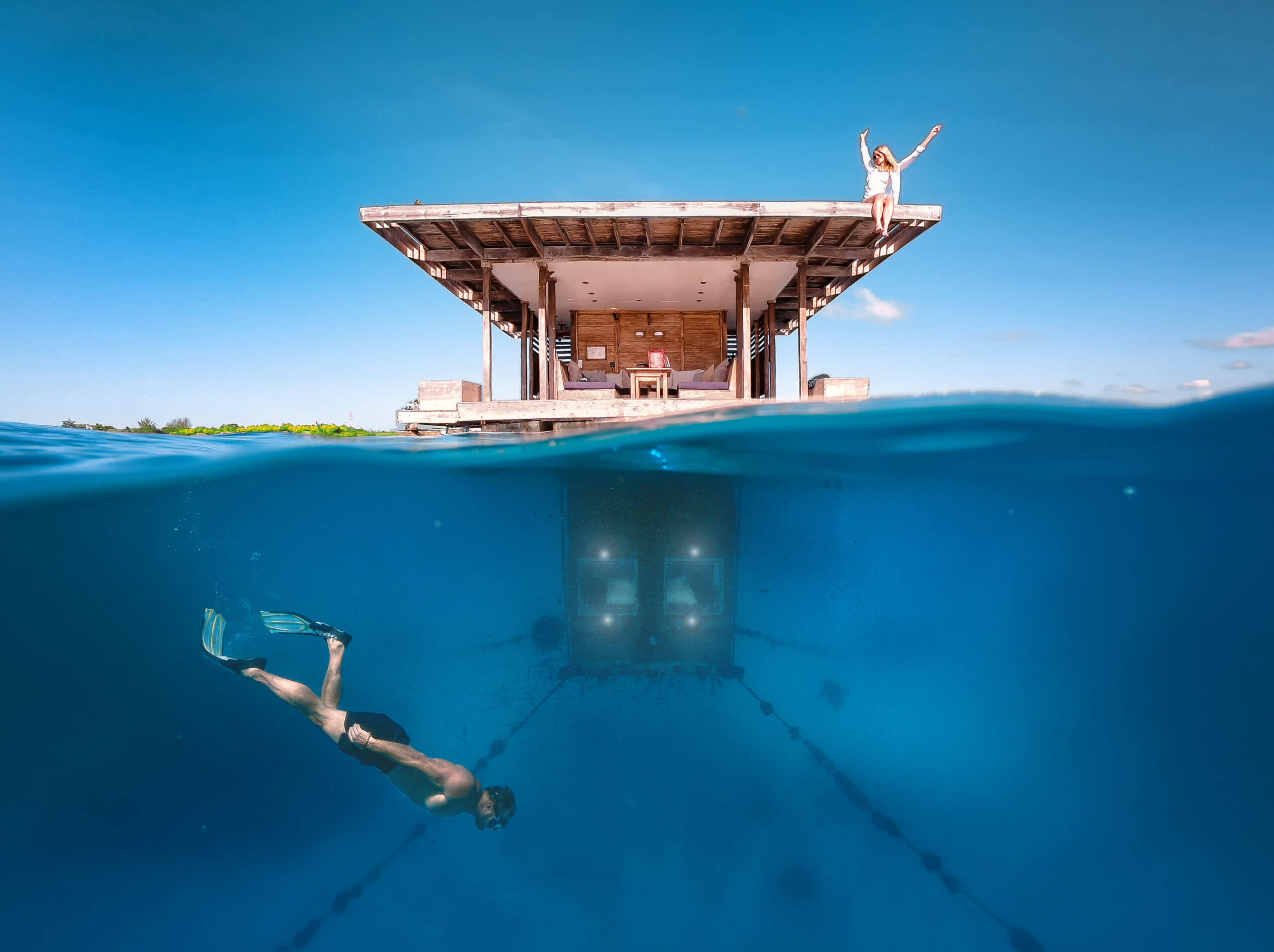 Sleep Underwater at Manta Pemba Island Resort