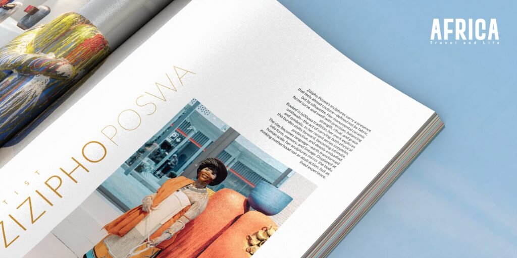 Close-up editorial photography from the magazine