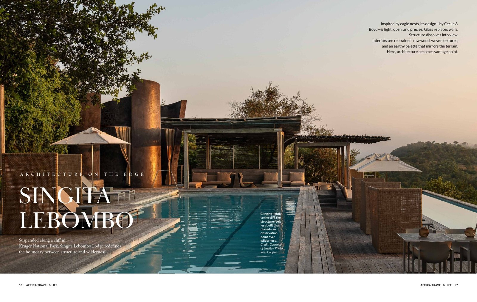 Spread from Issue 03: interiors and design detail