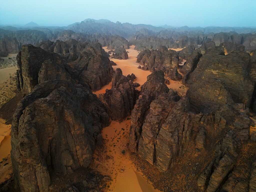 The Canyon of Tassili N’Ajjer